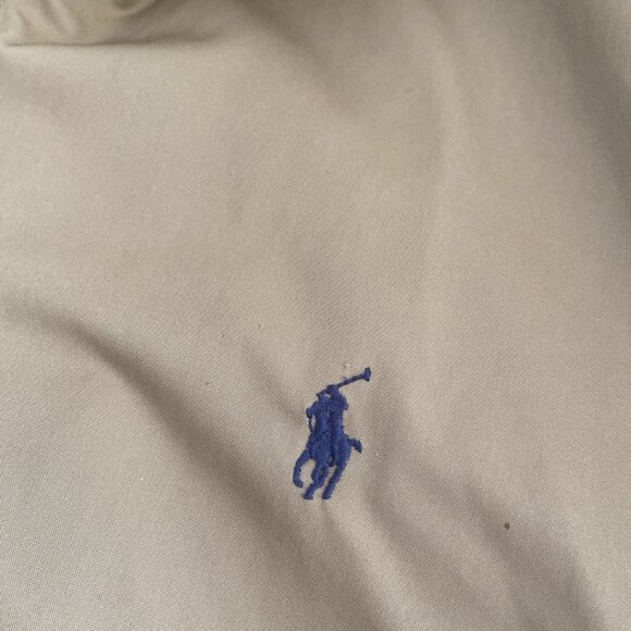 Polo Ralph Lauren Pony Jacket Coat Harrington Tan Beige Mens Size 2XL XXL - Picture 5 of 6